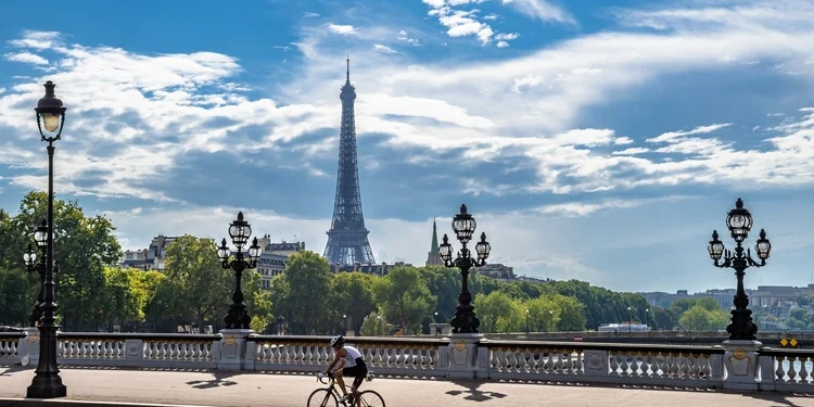 View of Paris France