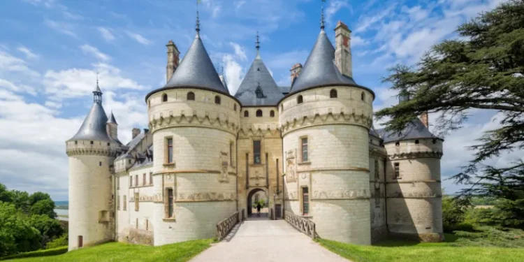 The Château de Chaumont castle in Chaumont-sur-Loire, Loir-et-Cher, France