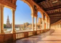 Seville, Spain. Spanish Square (Plaza de España)