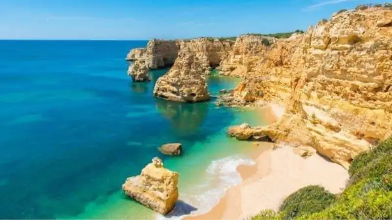 Beach in Algarve, Portugal