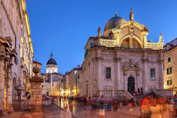 View of Dubrovnik. retire in croatia