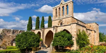 Bella Pais Monastery in Kyrenia, Northern Cyprus. places to live in cyprus. Towns In A Mediterranean Haven