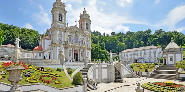 Bom Jesus do Monte in Braga, Portugal. safe haven