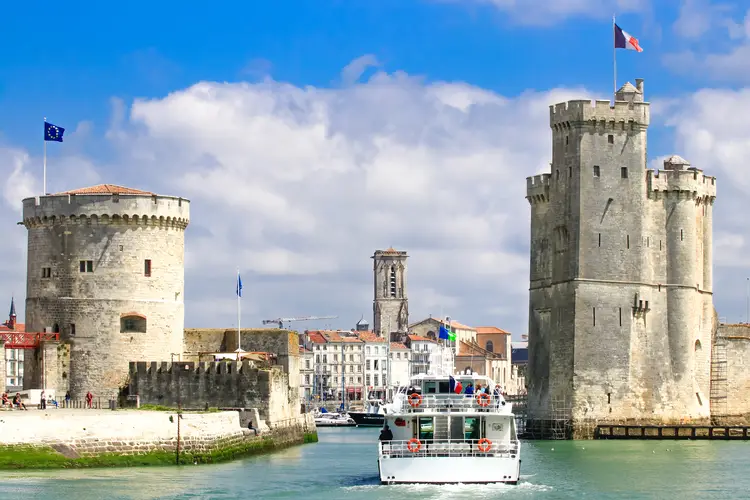 View of the port in La Rochelle, France. best places to retire