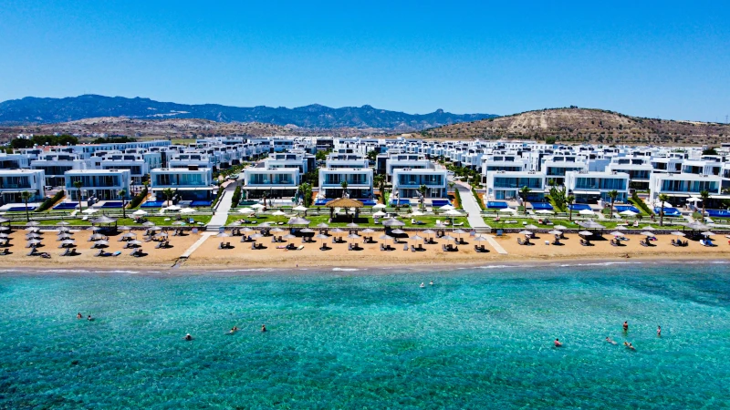 Waterfront real estate in Iskele Northern Cyprus — cheap real estate overseas opportunity