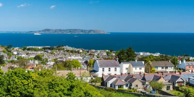 Dalkey village houses