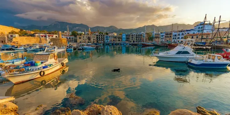 View of Northern Cyprus