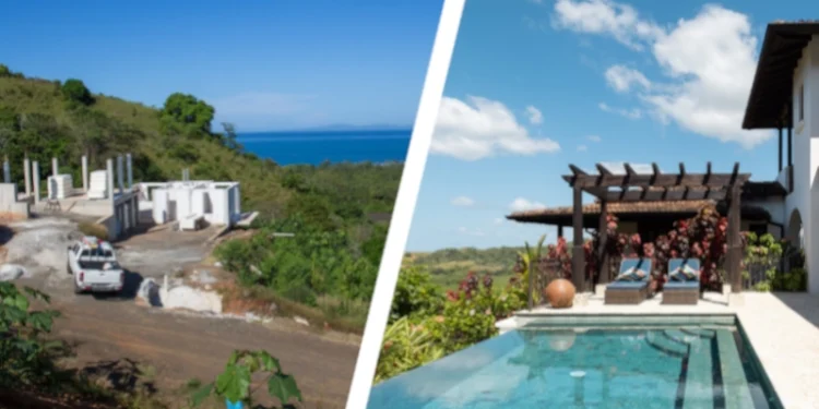 Los Islotes, Panama Before and After