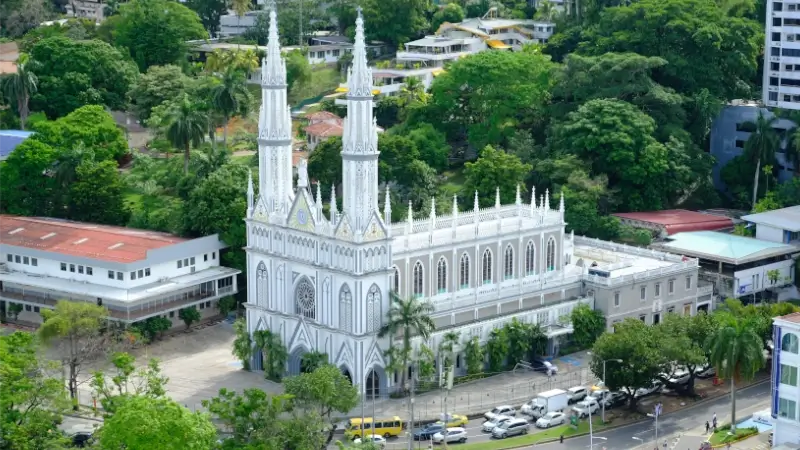 Catholic church Our Lady of Carmen, El Cangrejo Panama