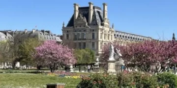 The gardens of the Tuileries