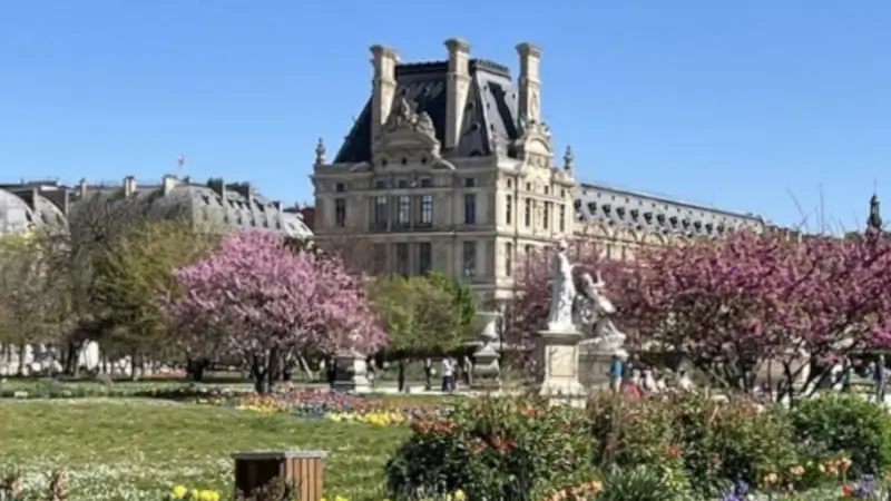 The gardens of the Tuileries
