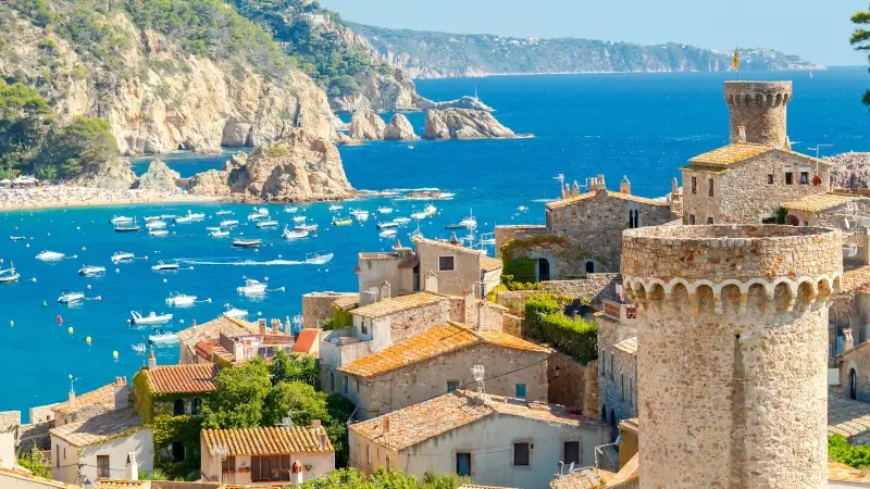 Tossa de Mar, Costa Brava, Spain