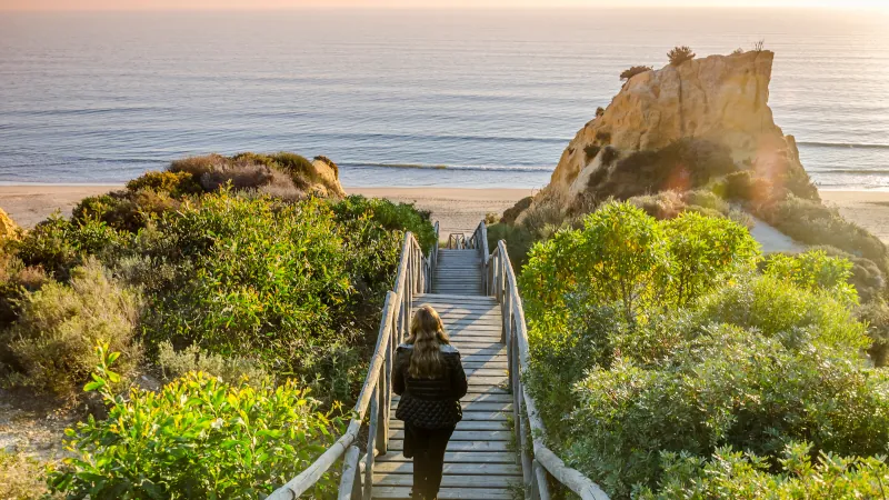 Asperillo Cliff In Doñana Natural Park Huelva Spain