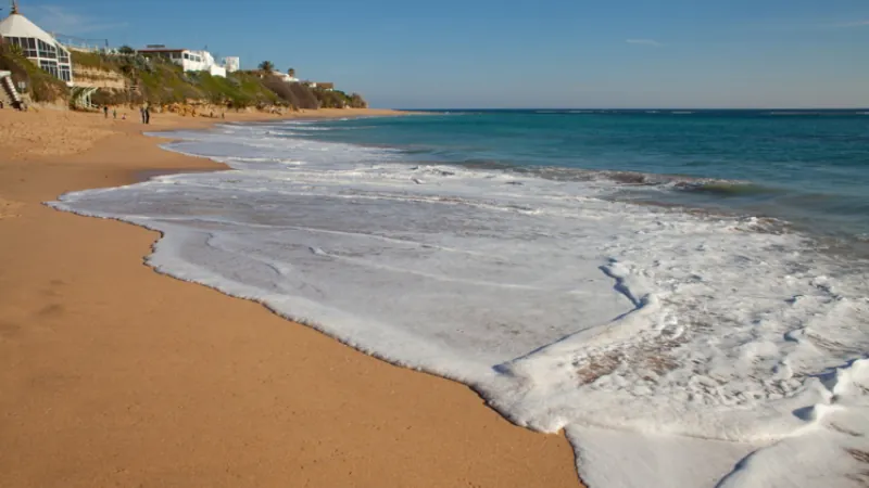 View of a beach in Spain's Costa de la Luz