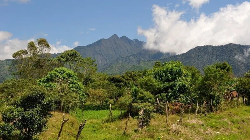 The beautiful Volcan Baru in Panama. volcan