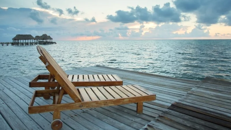 Ambergris Caye Belize restful relaxing afternoon