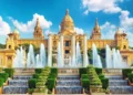 National Museum in Barcelona,Placa De Espanya,Spain.