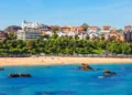 Santander city aerial view, Spain