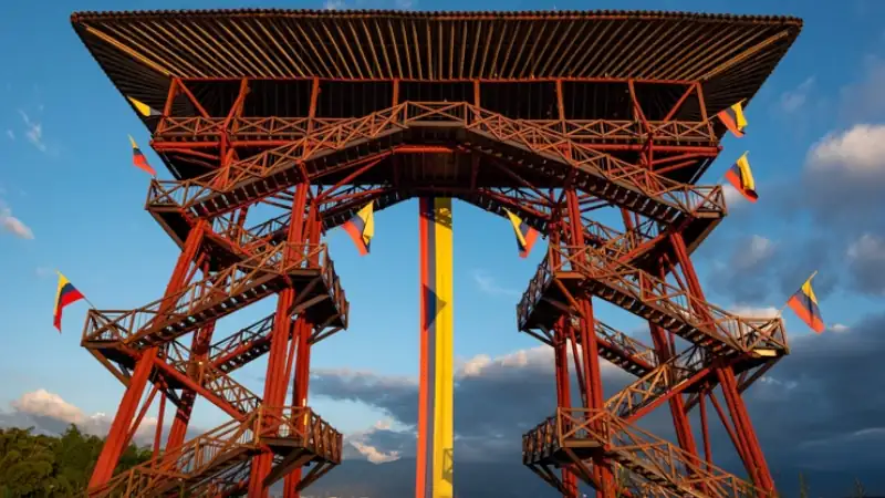 Tower Mirador, National Coffee Park, Montenegro, Quindio, Colombia