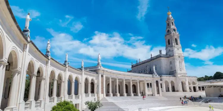 Sanctuary of Fatima, Portugal – a world-famous Catholic pilgrimage site and spiritual landmark in Europe.