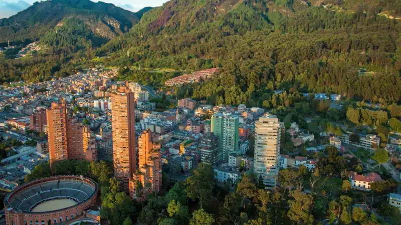 Bogota and the Andes Mountains