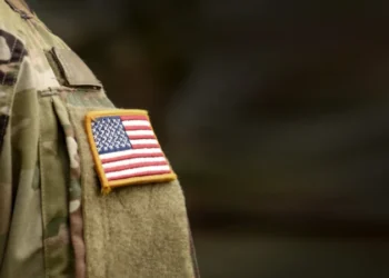 American Military Flag Patch
