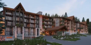 Mountain resort-style hotel