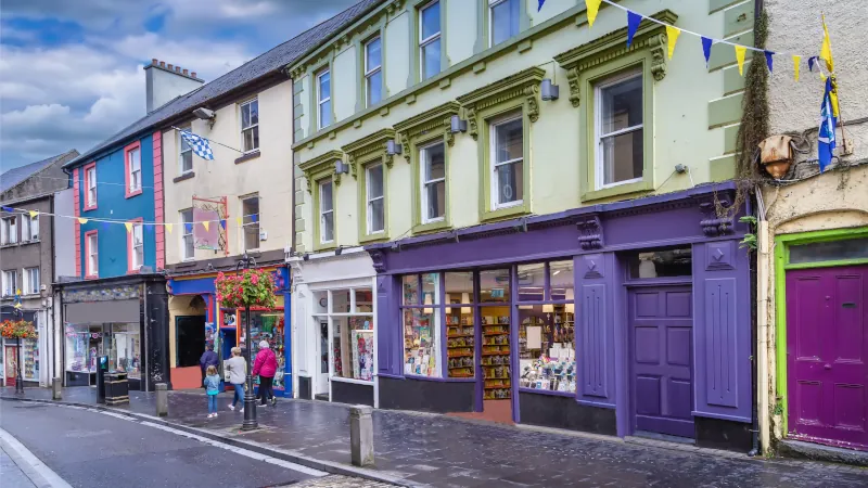 Street in Ennis, Ireland
