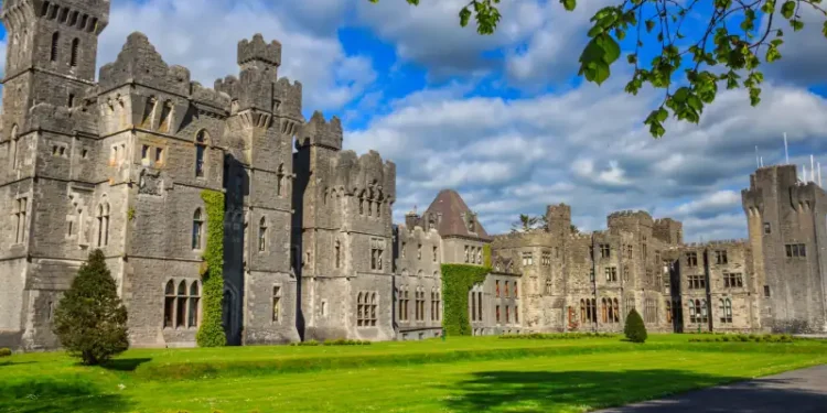 Ashford Castle in County Mayo, Ireland