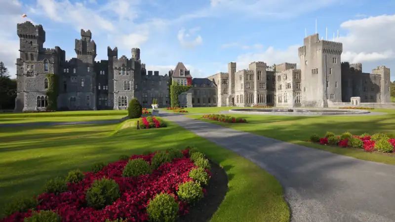 Ashford Castle in County Mayo, Ireland