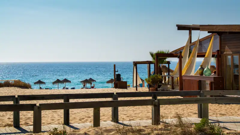 Comporta beach in Alentejo Portugal