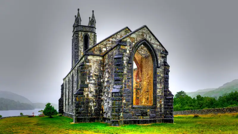 Dunlewy church in Co. Donegal.