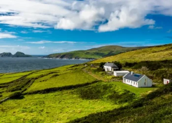 Houses at the Coast of Ireland