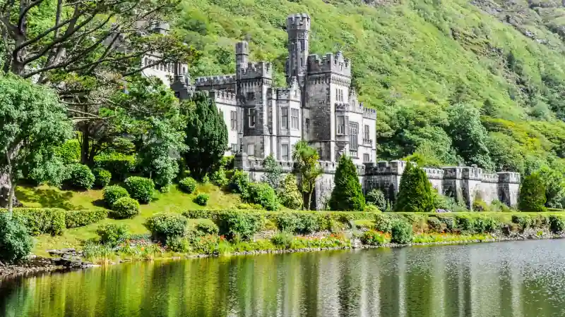 Kylemore Abbey in Connemara, Ireland