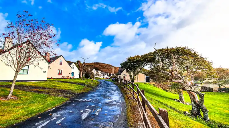 Landscape near Clifden town in Connemara