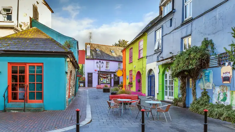 Street in Kinsale, Ireland