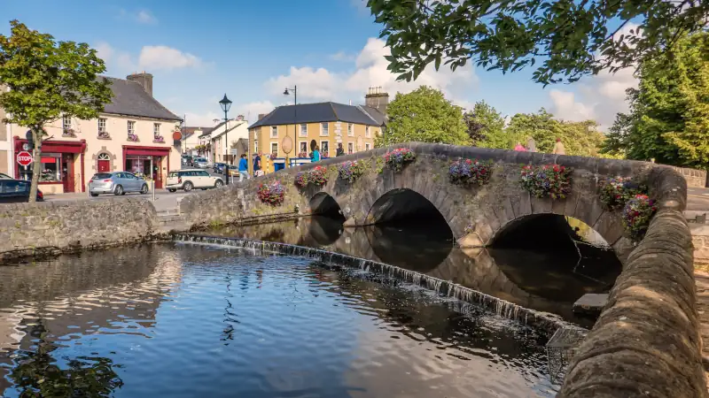 Westport bridge in county Mayo, Ireland