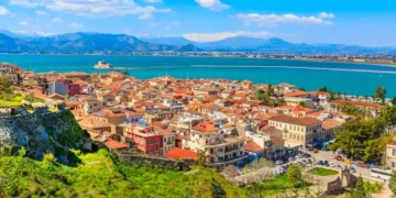 Nafplio, Greece aerial view