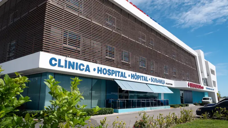 Hospital building in Punta Cana