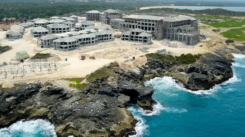 Hotel under construction