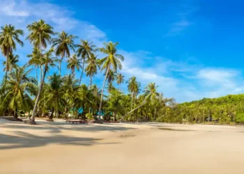 Panorama of Tropical beach