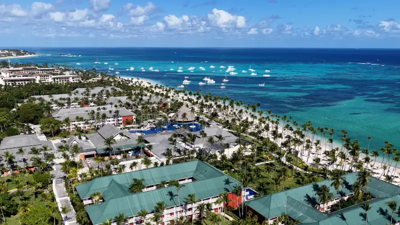 Punta Cana Skyline At Bavaro In Punta Cana Dominican Republic