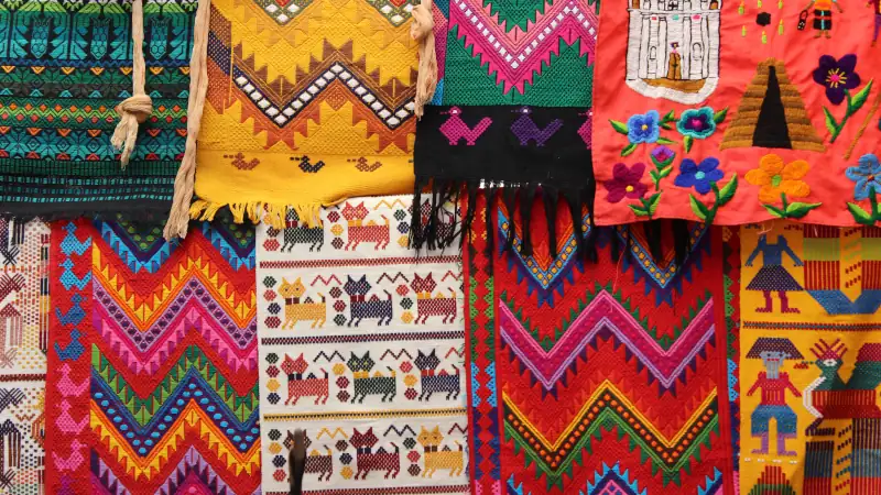Guatemalan typical textiles