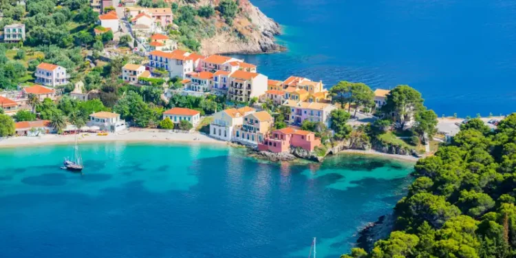 Assos village, Kefalonia island, Greece