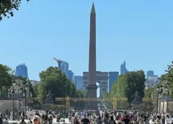 Obelisk of luxor at place de la concorde