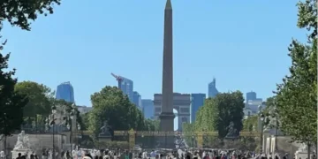 Obelisk of luxor at place de la concorde
