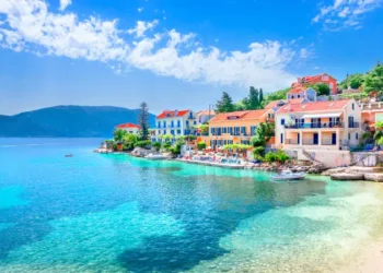 Fiskardo village, Kefalonia island, Greece