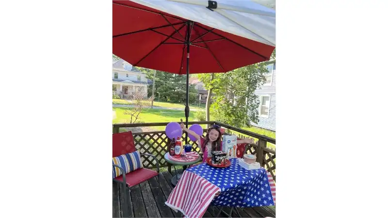 granddaughter in camps