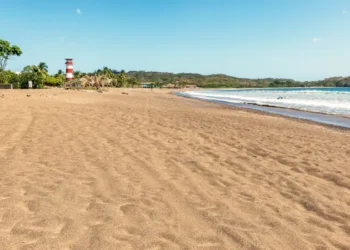 View at Venao beach in Azuero peninsula, Panama.