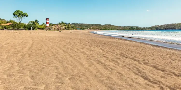 View at Venao beach in Azuero peninsula, Panama.